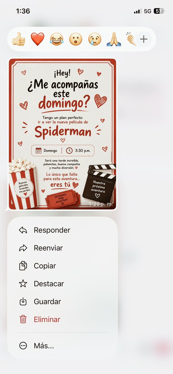 ConchiUbaldo's tweet photo. Un hombre detallista es lo mejor que le puede pasar a una consentida🎬🍿♥️🕸️ https://t.co/Z9G4JWacPT