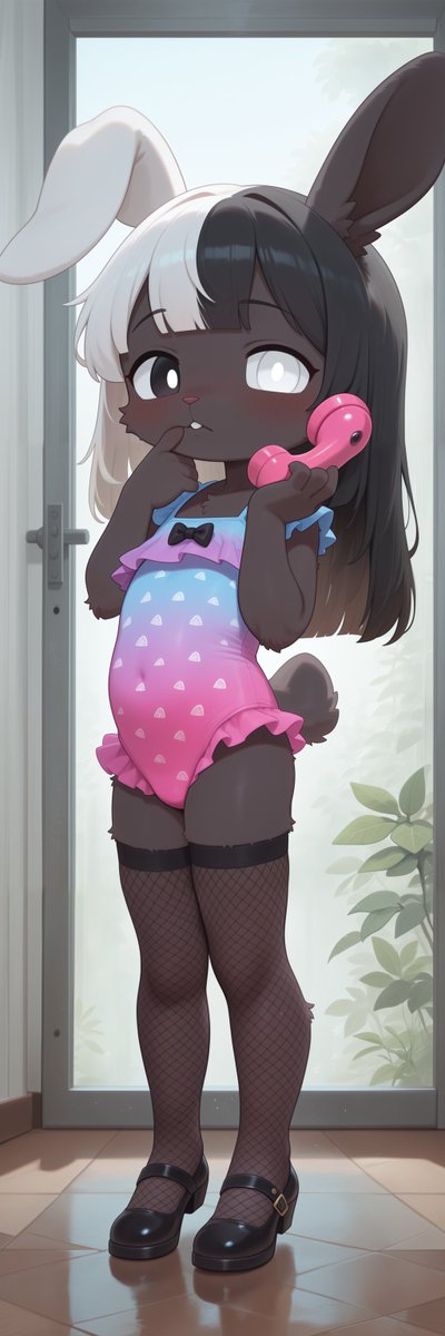 PixelPawSafe's tweet photo. hello? yes this is the bunny hotline how may I help you? ☎️ https://t.co/RcZn4bhzPT