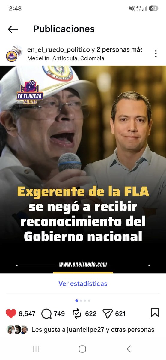 EstebanRamosM's tweet photo. No me interesaba recibir un reconocimiento en desempeño ejemplar y buenas prácticas de un presidente como Gustavo Petro. 
«Los reconocimientos honran, pero los principios valen mucho más»
https://t.co/ZHYogzLrQP https://t.co/PrPLIK4KbE