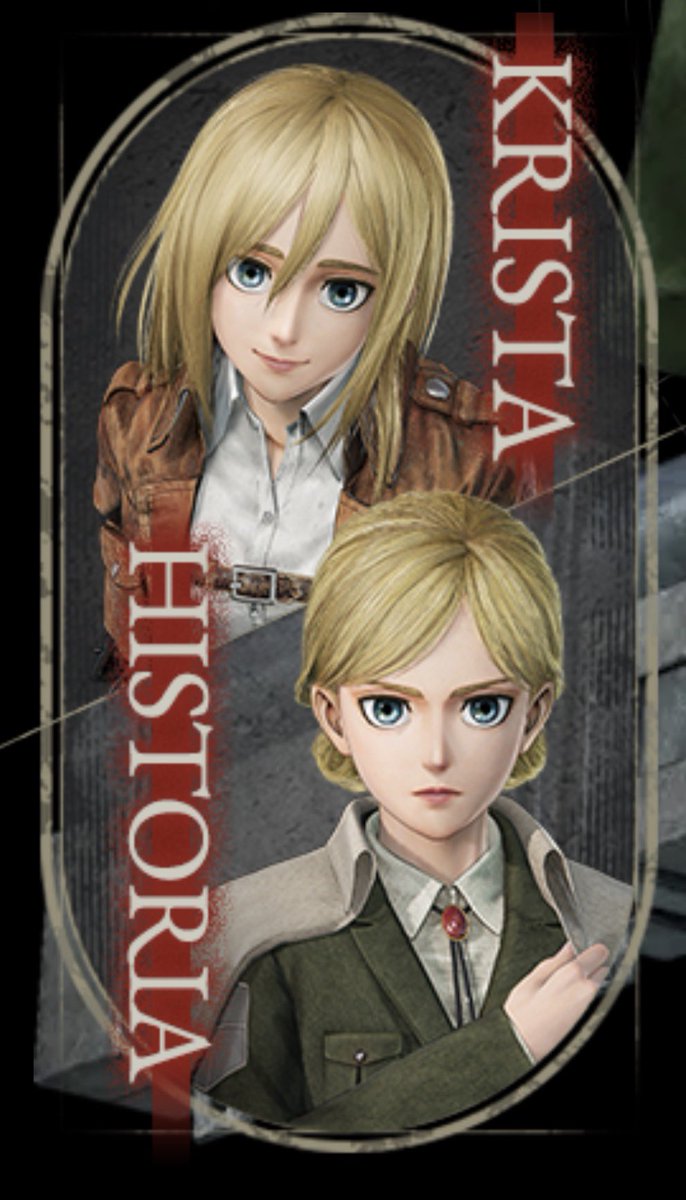 dailyhisureiss's tweet photo. Historia in the new upcoming AoT game https://t.co/FaMPspU1vm