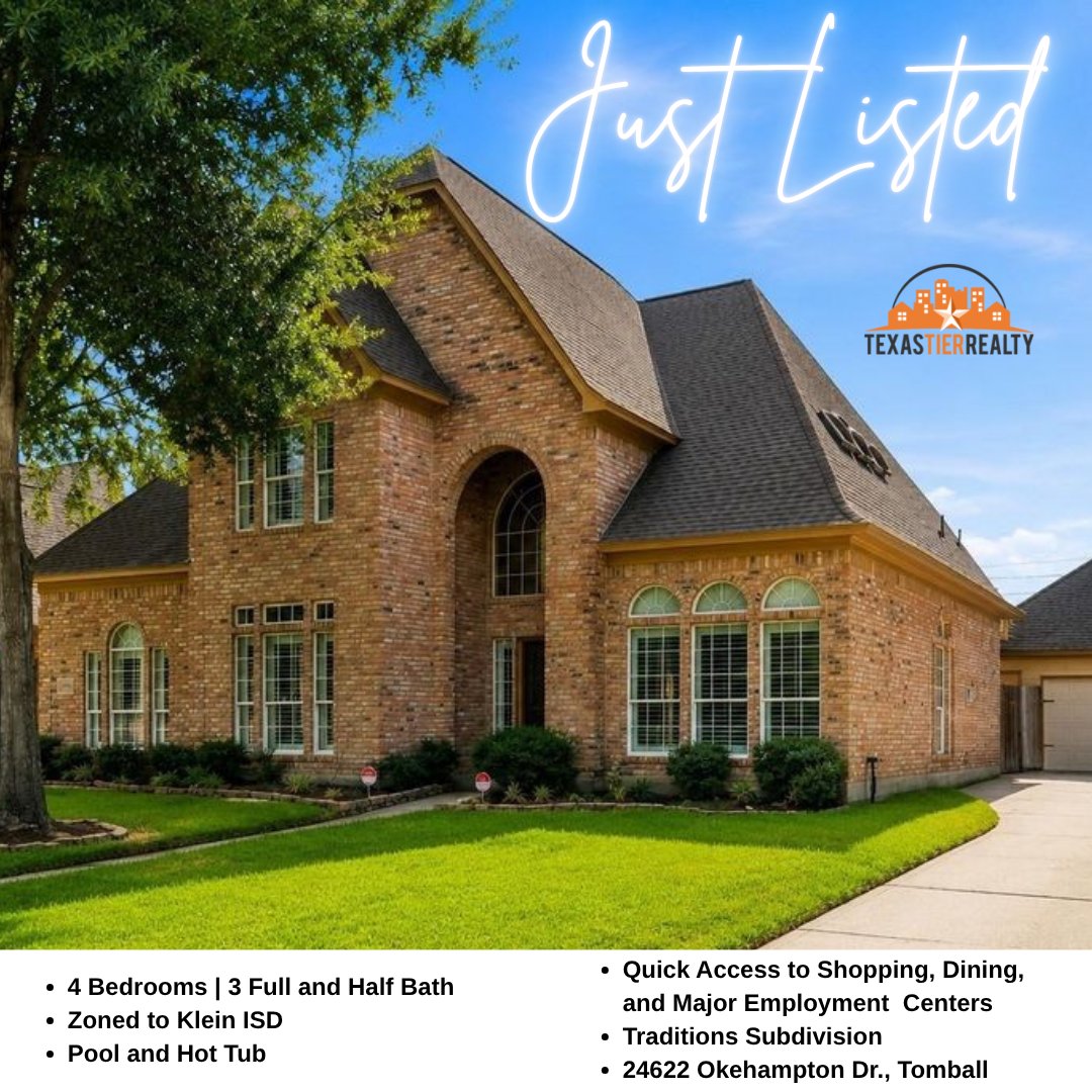 TexasTierRealty's tweet photo. Just listed!

Generously sized lot. Zoned to Klein ISD and conveniently located with easy access to Grand Parkway, SH-249, I-45, and FM 2920. 

Ready to tour the property or have questions? Contact My Tu at 281-757-6114 . https://t.co/8DAM0aFVe8