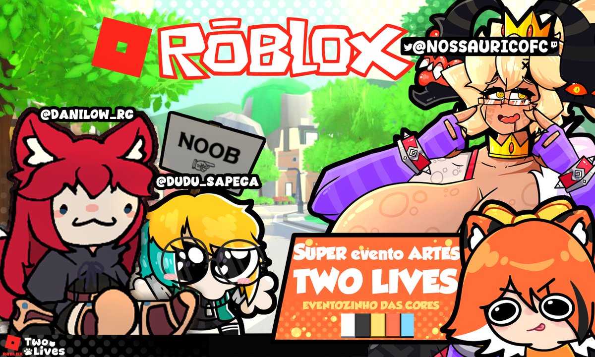 TwoLives_OFC's tweet photo. GUYS NONO TA AO VIVO !!!
jogando roblox e logo menos iremos ver todos os desenhos do evento !!! 

https://t.co/k4QNuVwHQ0 https://t.co/HjqDLrBSGN