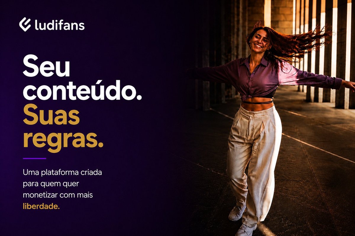 LudiFans's tweet photo. Na LudiFans, você cria, monetiza e evolui com mais liberdade.

Descubra uma plataforma feita para quem leva a criação de conteúdo a sério. https://t.co/Pe0sCiA8RB