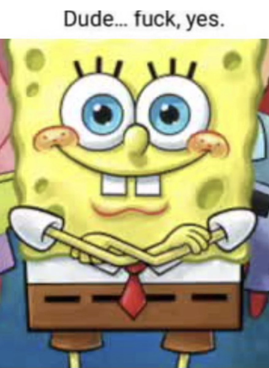 TypeRamza's tweet photo. aoko looking like spongebob is frying me https://t.co/KKrEGuTSnd