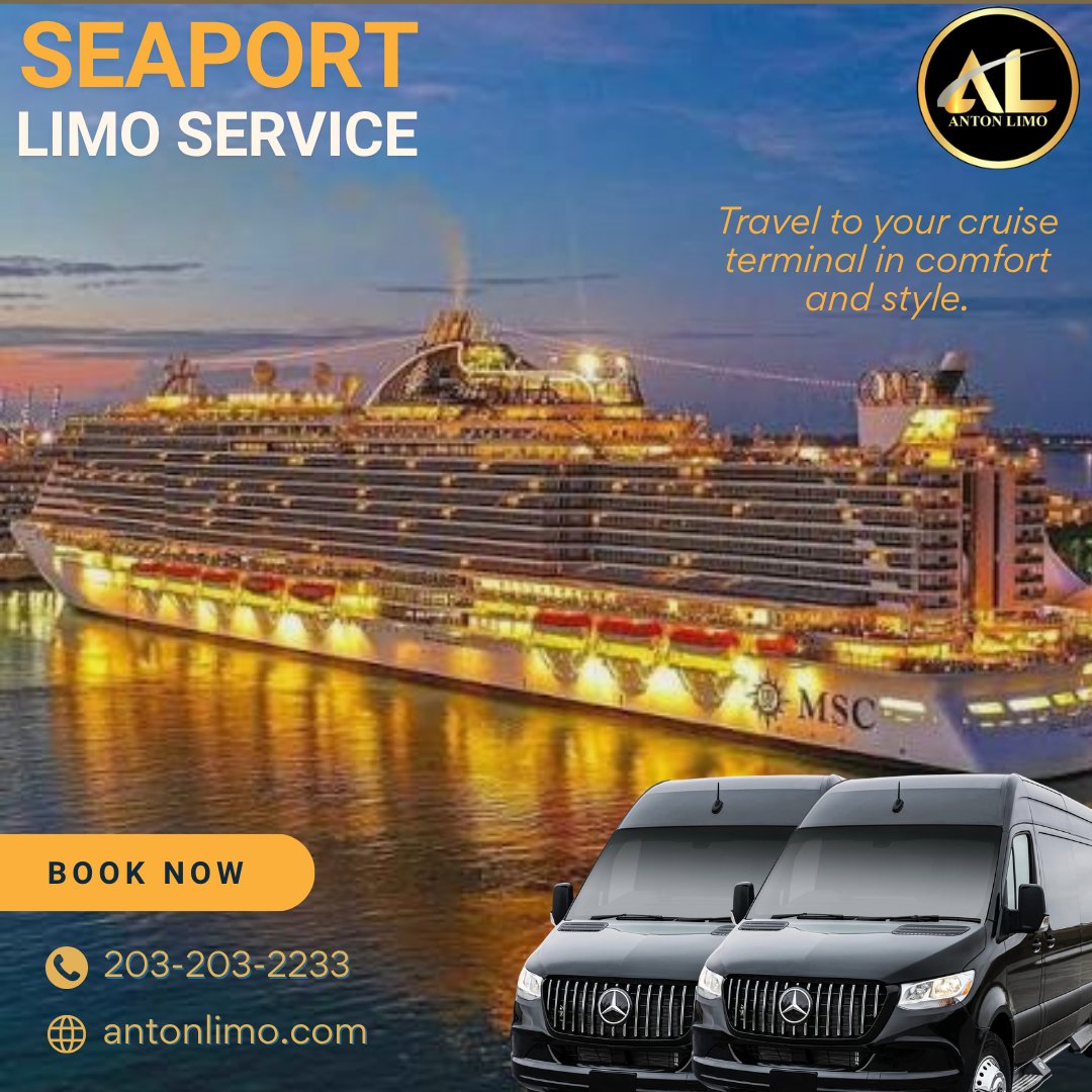 Antonlimos's tweet photo. ⚓ Cruise in comfort with our Seaport Limousine Service. Luxury transportation to and from major cruise terminals in Connecticut, New York &amp; Boston

📞 203-203-2233 | 🌐 https://t.co/vXc3cYerDy
#SeaportLimoCT #AntonLimo #CruiseTransferCT #ConnecticutLimoService  #PortTransferCT https://t.co/OHG7IohQa0