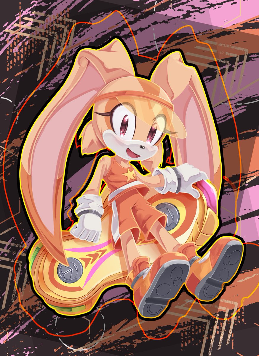 dea_chaos's tweet photo. #Cream #SonicTheHedgehog #SonicFanart #ArtPost #DigitalArtist https://t.co/sS2QkZevpm