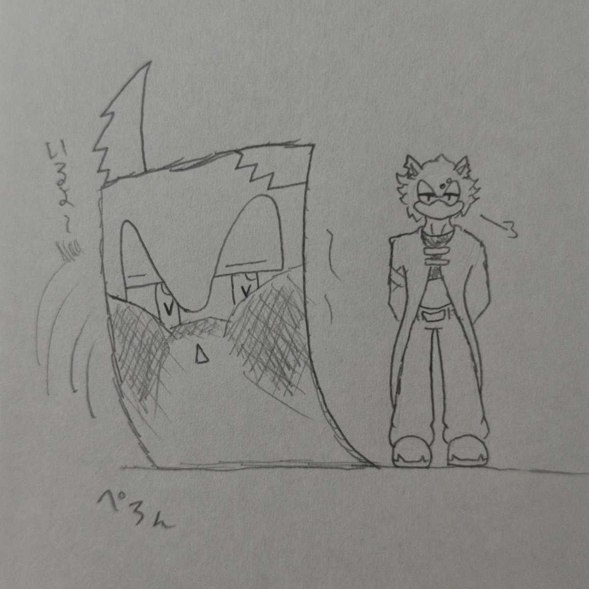 mugenn_2's tweet photo. フォロワッサンがいつぞや描いていたようなネタを…
#毎月4日は平面化の日 https://t.co/SkltdVx8WW
