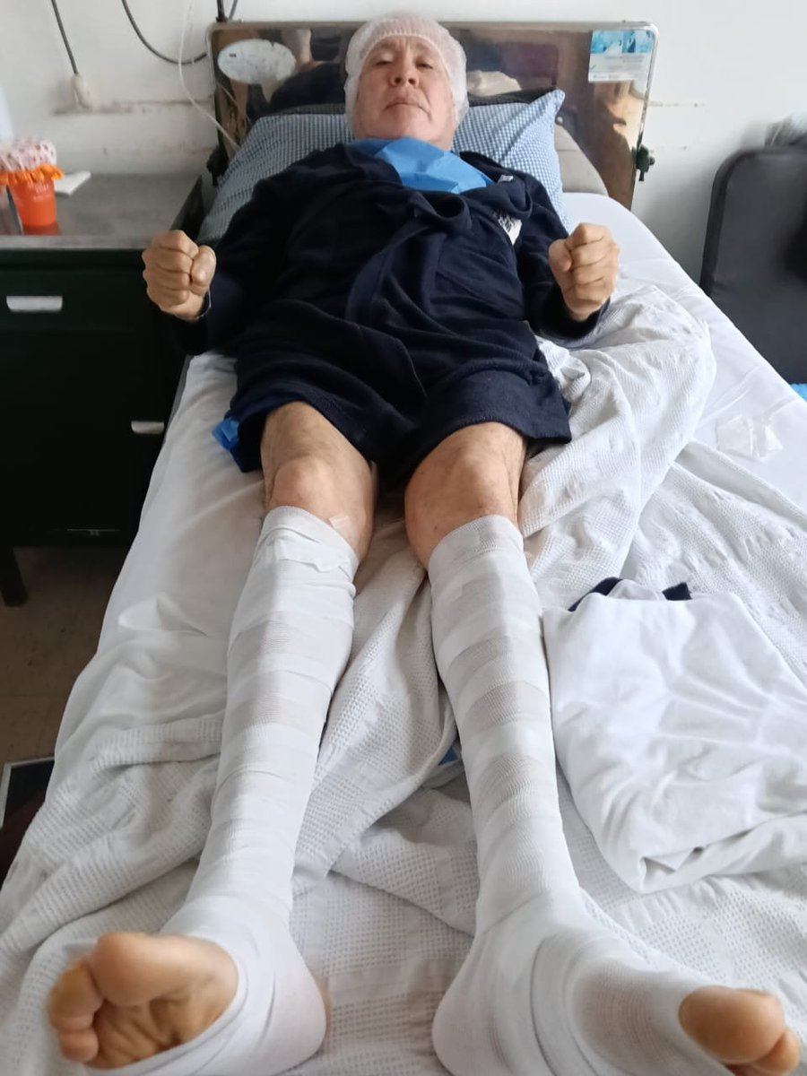 drjaimeguerrero's tweet photo. Operación exitosa. Gracias Dios mío. Gracias a los doctores peruanos. Son brillantes. https://t.co/CD2tYRmlNe