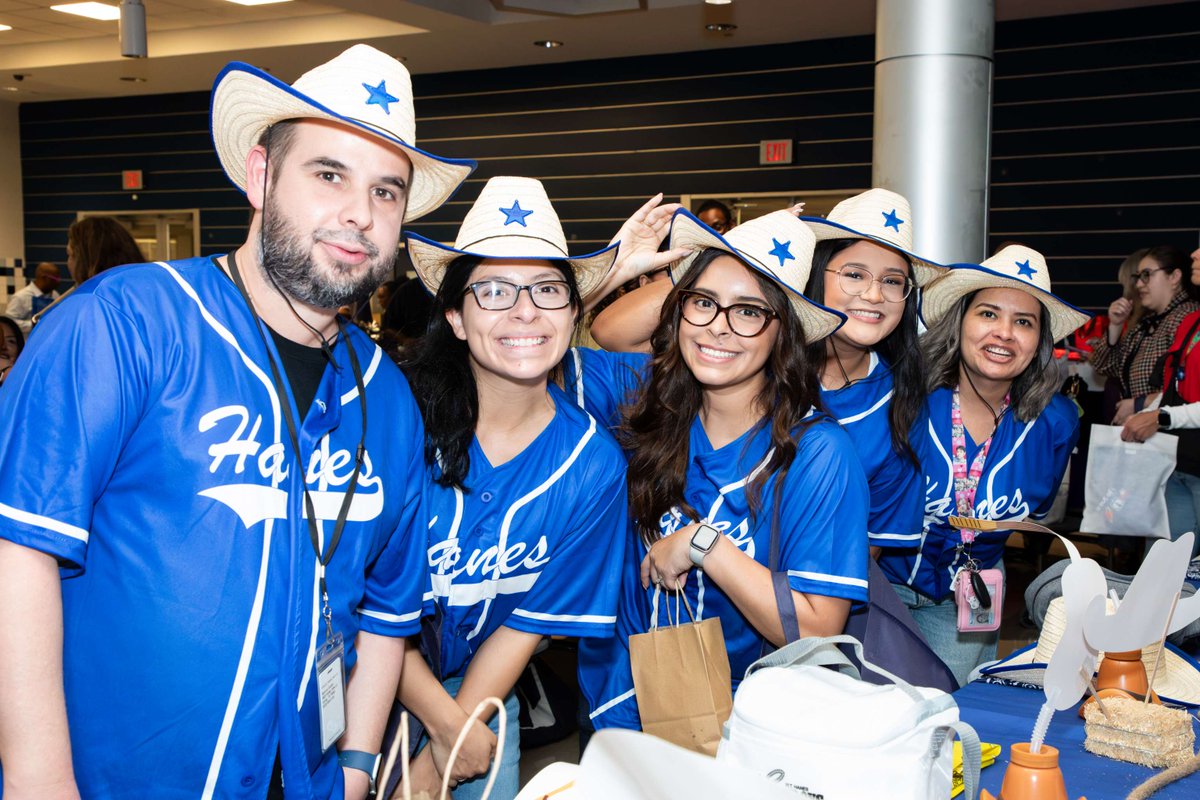 IrvingISD's tweet photo. Our Greetings from Irving ISD new teacher luncheon, hosted by the @IISDFoundation, was one for the books! ✨ Each campus brought so much pride, excellence and joy as we kicked off the new school year. 🎉 Farine Elementary took home the Spirit Trophy with their Falcon pride! 🦅🏆

A huge thank you to @PogueConstruct for sponsoring this event and giving back to our new teachers with the game Let's Make a Deal, where they had the chance to win up to $1,500 💰 along with a variety of other prizes.

What an amazing way to start the school year with our staff! ❤️💙

View more of the Greeting from Irving ISD photos here: https://t.co/8wfJhdNoT3