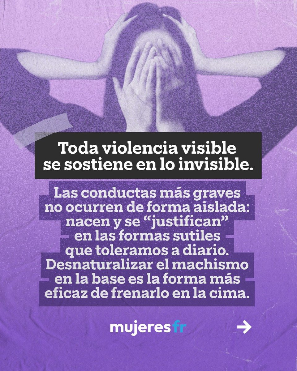 frmujeresok's tweet photo. 🟣 ¿Identificas alguna de estas señales en vos o en alguien cercano? 
-Hablá con alguien de confianza.
-Escuchá sin juzgar.
-Línea 144: gratuita, confidencial y disponible las 24 hs, los 365 días del año. En una emergencia, llamá al 911.
Compartí este posteo, puede ser de ayuda. https://t.co/isFpD8ECu2