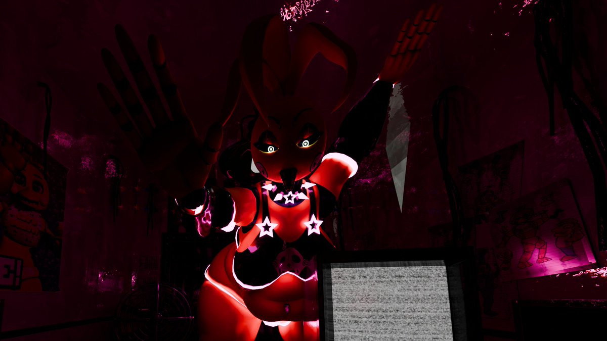 Example20001's tweet photo. First Night on the job?
Plastic Chica model: @JustMinkoV
#FNAF #nsfwart #blender #rule34 #ToyChica https://t.co/gAumPVhHeJ