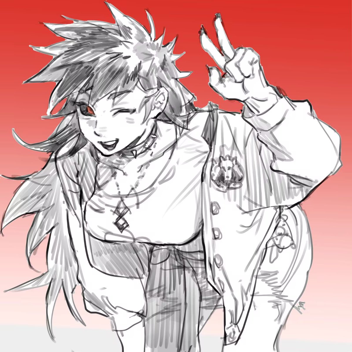 burdenbeastmeat's tweet photo. 给友画的 https://t.co/0b6OZ4T69C