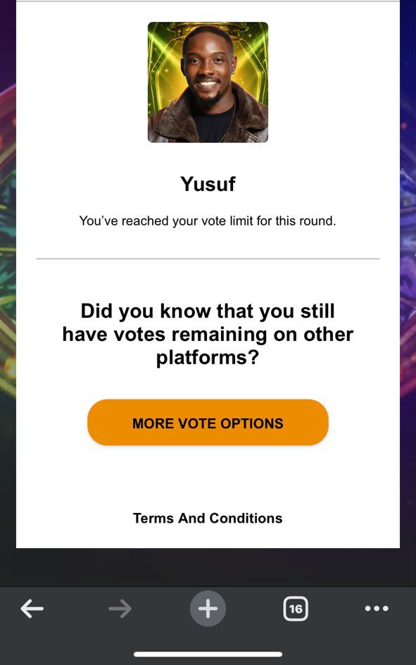 OkakpuOluchukwu's tweet photo. The only password this week ..Vote my boy and your own no go spoil.

VOTE YUSUF
ALL VOTES FOR YUSUF 

#YusufMuhammad
#BBNaija
#Yusfuls https://t.co/apuShfuDiZ