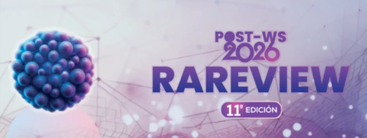 RarasReales's tweet photo. #RAREVIEW26 trajo de nuevo más lo más destacado en #EnfermedadesLisosomales del #WorldSymposium2026 de San Diego.
¿No pudiste asistir?
💻 Ya están disponibles las grabaciones de la jornada, con lo último en #Fabry, #Gaucher, #Pompe, #ASMD, #MPS y más enfermedades raras.
🥼 Contenido para profesionales sanitarios.
👉https://t.co/mQmx6rr1zQ