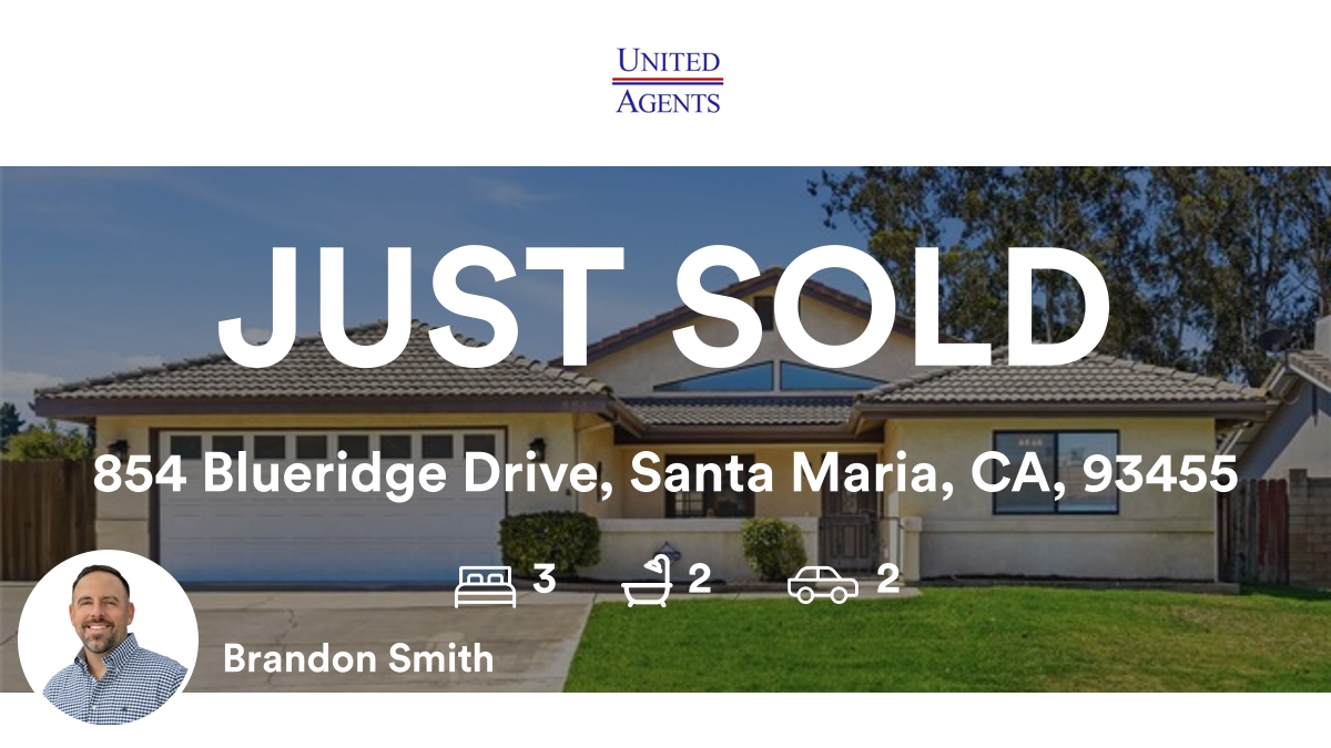brandonsmithua's tweet photo. 🛌 3 🛀 2 🚘 2
📍 854 Blueridge Drive, Santa Maria, CA, 93455

My latest sale on RateMyAgent.
CA 01933290
https://t.co/bablGl2NKA

...
#ratemyagent #realestate #United_Agents https://t.co/S61B0ElBjQ