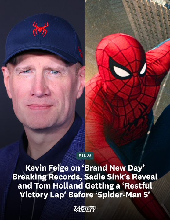 Variety's tweet photo. Marvel Studios boss Kevin Feige did not expect #SpiderManBrandNewDay to break the "Avengers: Engame" opening record and debut with $360 million. 

“I didn’t — for all the reasons I don’t think anyone did, because of  COVID, because of the beating that theatrical took for so long. But once  the bar had been raised, it could be raised again, right? The first  movie to ever cross $100 million over opening weekend was Sam Raimi’s 'Spider-Man.' The first to cross $150 million in one weekend was Sam Raimi’s 'Spider-Man 3.' The first to $200 million was the first 'Avengers.' And then, of course, the first to $300 million was  'Endgame.' We did think that things can increase, but the past five or six years didn’t necessarily feel like that was the case. That’s a long-winded way of saying I did not expect 'Endgame’s' record to be beat, but I couldn’t be happier that it was beat this past weekend by  our 38th MCU movie."

https://t.co/jaVzzy2xZo