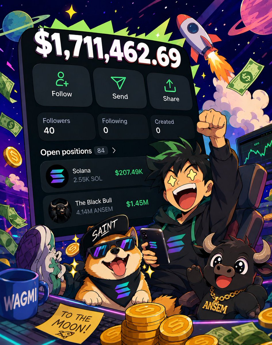 saintcryptonft's tweet photo. Drop your $SOL address 

RT, &amp; Like + RT pinned post 

Check later today &amp; win 

Sent first 800+ active only. https://t.co/th8URhgfVA