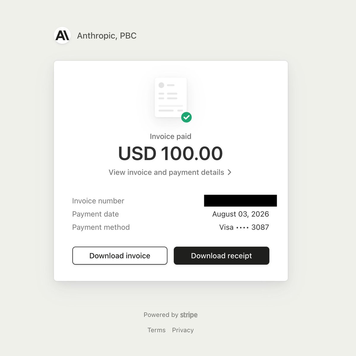 agenticgreg's tweet photo. @hoodprivatecom this is insane, i just paid for claude using a brand new @hoodprivatecom account that i created in less than 5 mins.

✅ signed up for new account, no kyc
✅ topped up account with $100 in USDG
✅ created new Visa debit virtual card
✅ paid for claude invoice using new card https://t.co/xhutgo65YU