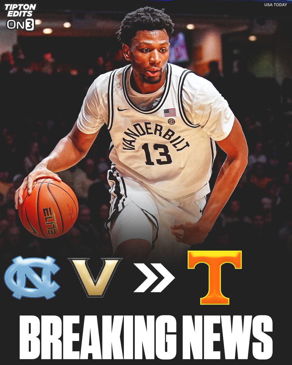 JoeTipton's tweet photo. NEWS: Vanderbilt transfer center Jalen Washington has committed to Tennessee, agent @DanielPoneman of @WEAVE told @On3. 
 
The 6-10 senior averaged 8.9 points and 5.6 rebounds per game this past season. He was recently granted an additional year of eligibility through a preliminary injunction.

https://t.co/hoYoqZwiiD