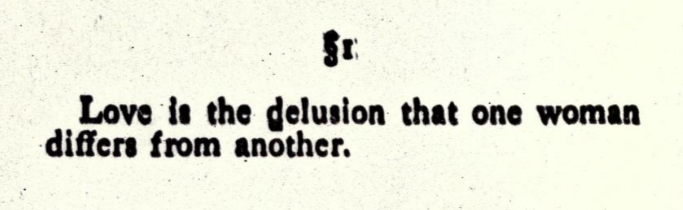 stillyoungtimon's tweet photo. thought I'd read some Mencken since I've missed his bitchiness and the first two pages are dedicated entirely to aphorisms against the femgroid race... hope the rest of it is too... https://t.co/9Bw3eaCHNb