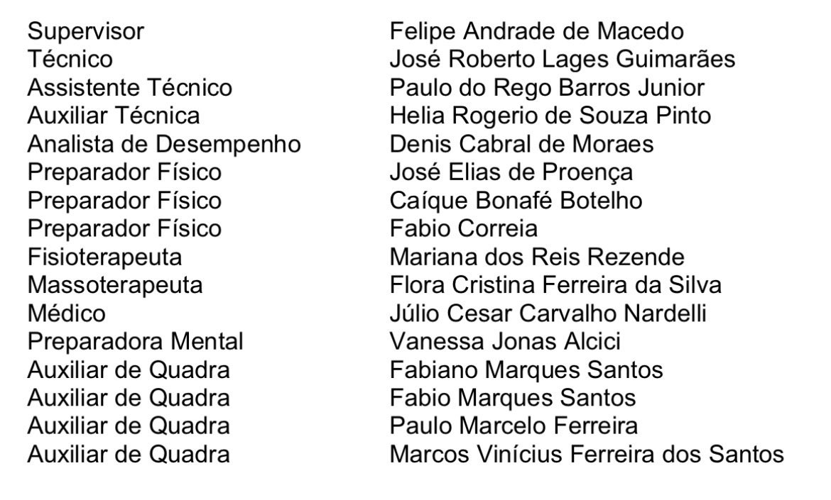 RAM10215's tweet photo. 🇧🇷 Comissão técnica convocada para os treinamentos da seleção visando o Campeonato Sul-Americano 2026 https://t.co/xILIJ2RzZg