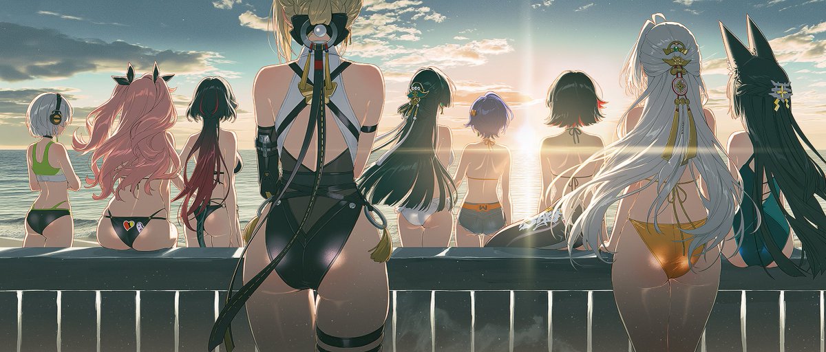 Timmy_Tommy_1's tweet photo. Group photo wallpaper 
Zenless Zone Zero ゼンゼロ                                                                                                                                                                                                                                                                         
Created with NovelAIDiffusion V5
SFWイラスト