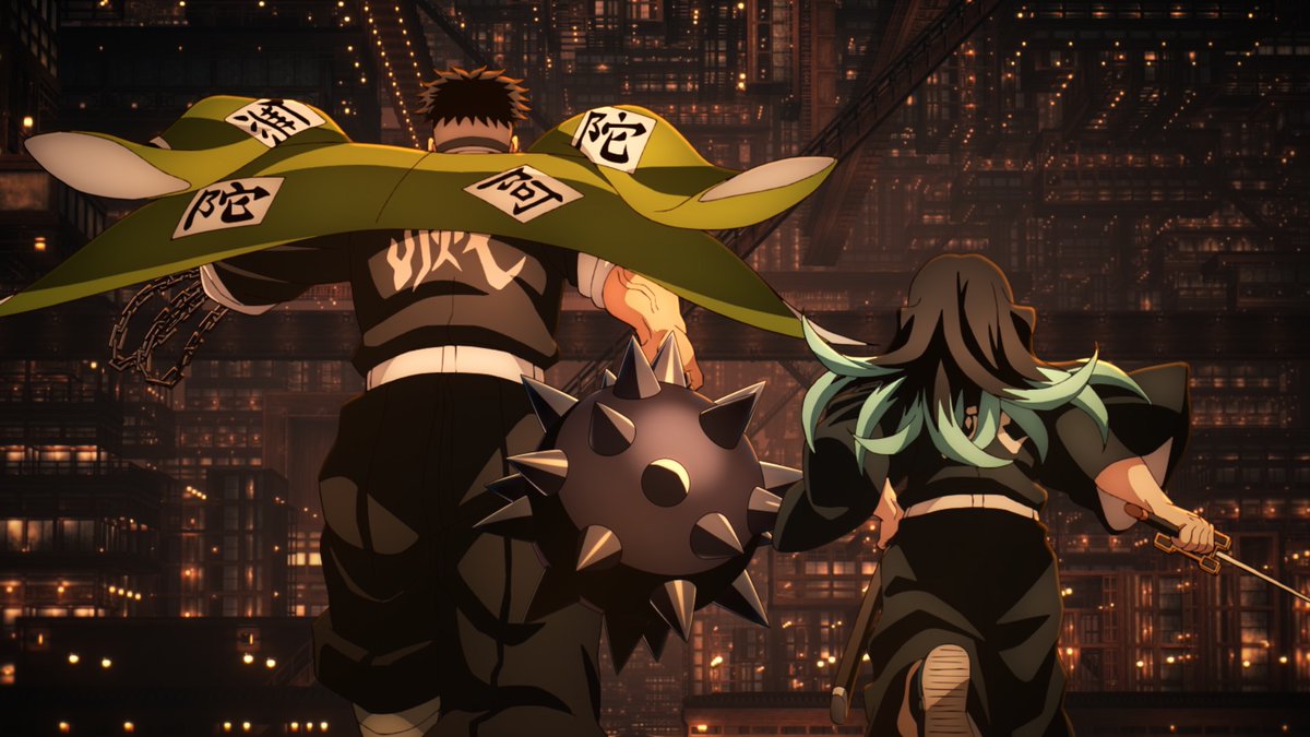 DemonSlayerUSA's tweet photo. Navigating the Infinity Castle... 🐗💨

Demon Slayer: Kimetsu no Yaiba Infinity Castle I is streaming now on @Crunchyroll and available to buy on the @AppleTV app, @GooglePlay, @YouTube, @PrimeVideo, and @Fandango!  

➡️ BUY NOW ON DIGITAL: https://t.co/5kp1S5LLOa