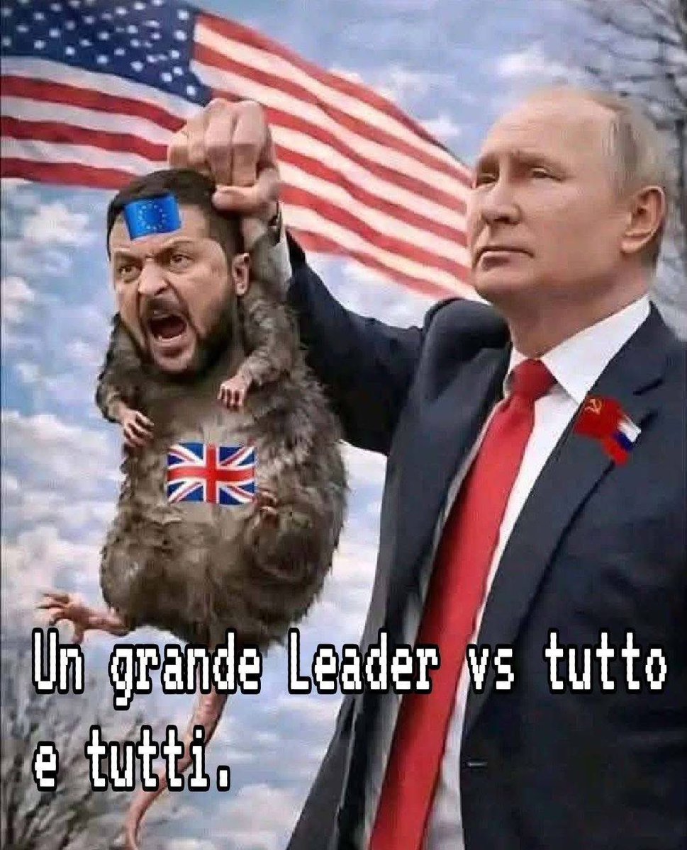 AdrianoValui's tweet photo. E' ora che Putin faccia fuori Zelensky https://t.co/xZCF6mpw4V