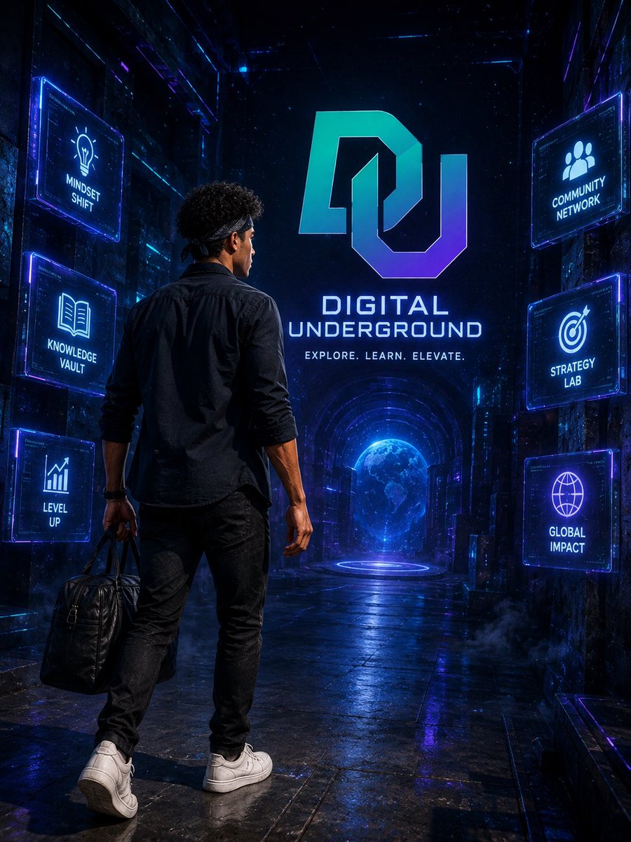 lesi_crypt's tweet photo. Introducing Digital Underground ✍️🔥  

Digital Underground is a reminder that the real opportunity online is not noise but ownership.

Built for creators who understand value, it focuses on turning knowledge, creativity, and skill into digital assets that can be distributed globally without limits.

Platforms like Gumroad make it possible to package ideas into products and deliver them instantly to an audience, removing the traditional barriers between creators and income. 

@DU_Storefront sits right at that intersection. It is not just about selling. It is about building systems that keep working, creating value that scales, and positioning yourself in the digital economy the right way.

The shift is clear. Attention is temporary. Digital assets are long term. 

Social links will be in the comment section…