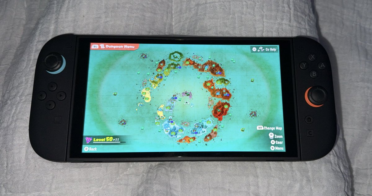 reburz's tweet photo. completed as much as I could in splatoon raiders, this game has been addictingly fun https://t.co/uMEoDOrBqI
