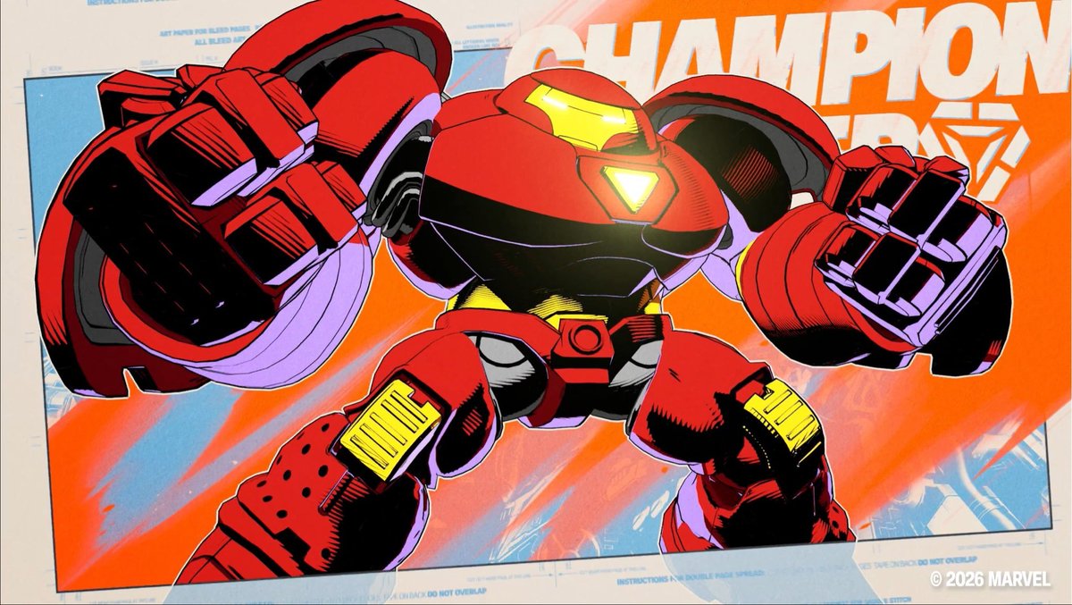 NerdySpencey's tweet photo. people keep saying it's the classic hulk buster when it's really just the mid 2000s hulk buster design but wider

still awesome that they even made a unique model for the buster ult at all I'm really surprised https://t.co/vHMWmzpTxR