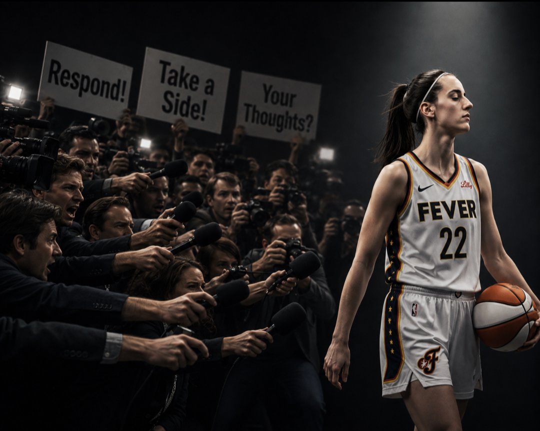 KinnickNorth23's tweet photo. The media just tries to stir up drama and controversy. Looking for that one sound bite that they can run with and go viral.

Given the way the media has treated CC since she entered the WNBA, I LOVE that she's not giving them what they're wanting. https://t.co/uXhcDWROTX
