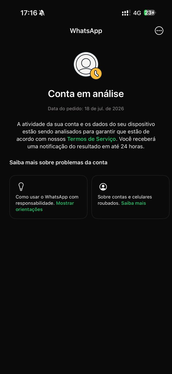 cleissonmf's tweet photo. @Meta @WhatsApp 
Será que vai demorar pra voltar a minha conta? 
Perdi todos os históricos de conversas com amigos e pacientes, além das agendas dos hospitais…🤷🏻‍♂️
Era o meu meio de  agendamento de consultas, esclarecimento de dúvidas e
prestação de assistência médica a pacientes. https://t.co/FojhWgVocS