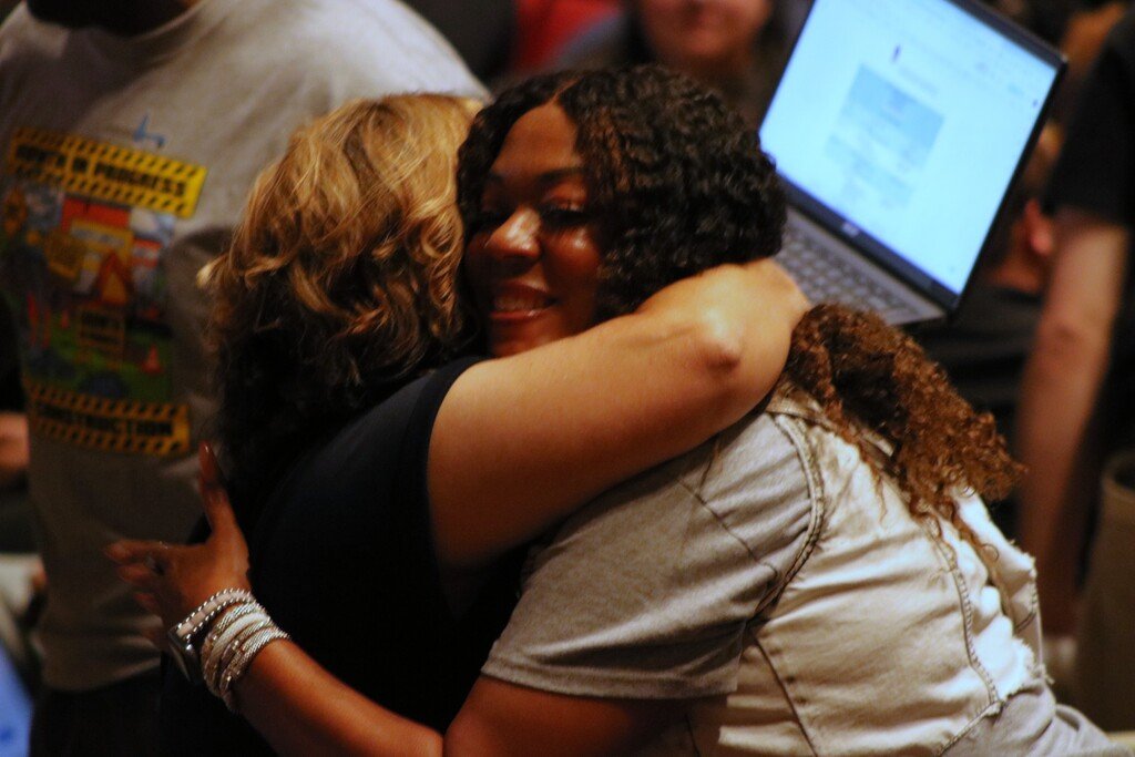 pcssdschools's tweet photo. Staff from across the district gathered Monday for convocation and the start of Back to School Week, reconnecting and setting a shared focus for the year ahead! #ExpectBelieveSucceed. https://t.co/gdNbuiOG0X