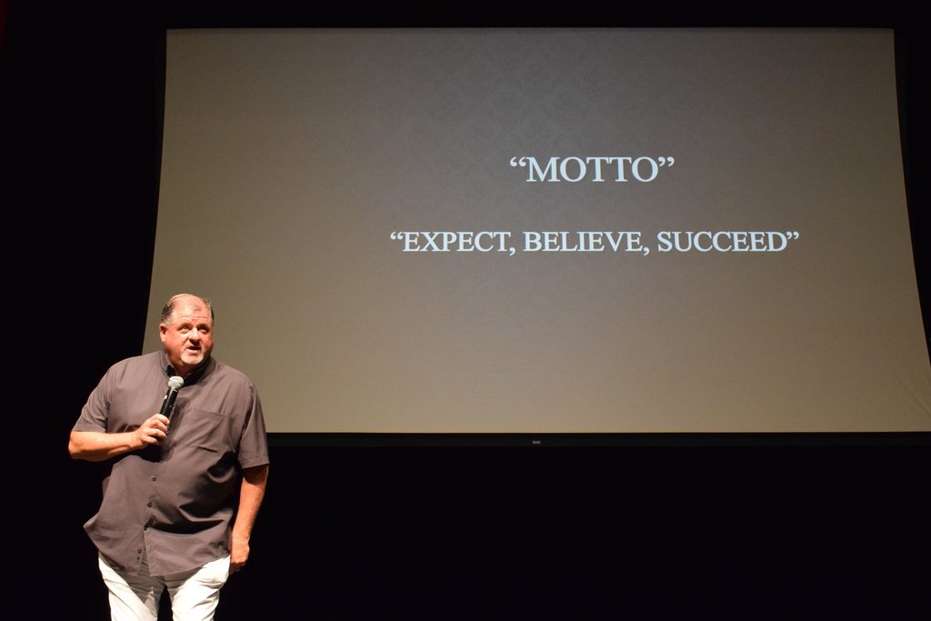 pcssdschools's tweet photo. Staff from across the district gathered Monday for convocation and the start of Back to School Week, reconnecting and setting a shared focus for the year ahead! #ExpectBelieveSucceed. https://t.co/gdNbuiOG0X