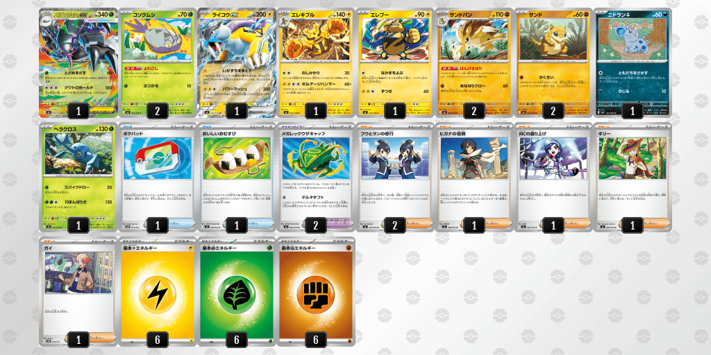pokeca_senjutsu's tweet photo. ✨【メガエルレイドexSARゲットバトル】✨
【8/3】シールド戦優勝デッキレシピを4つ紹介
ぜひ、構築の参考にしてください👍

デッキコード🆔
FFvfkF-nAS3F9-5bk1wb
SyR3pM-lrSL0a-X2pppU
b1FFF5-y1OtOq-kVv5Fb
5Fkkb5-kTpNf3-15F5bF

▼優勝デッキまとめ
🔗［https://t.co/iJ9y9tFxqU］ https://t.co/jBGQ3vVtyF