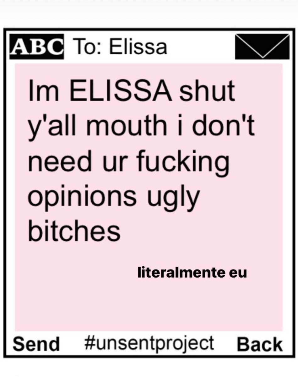 becktoliss's tweet photo. amo essa foto e nem fui eu que mandei esse trem acho que todas nos elissas temos a mesma personalidade https://t.co/oX4THqxCaq