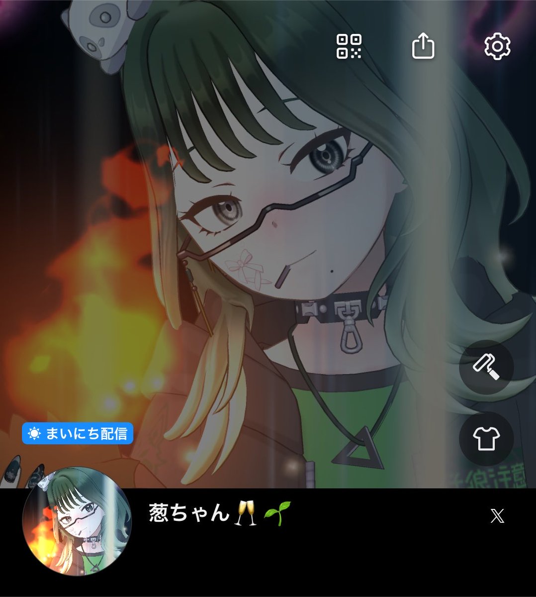 negicyan_'s tweet photo. 毎日配信バッジがつきました！
奇跡✨️✨️✨️
毎日出来たのは皆が来てくれて楽しくお話出来るからだあ😭😭
大感謝🙏 https://t.co/EEIdf1u6BS