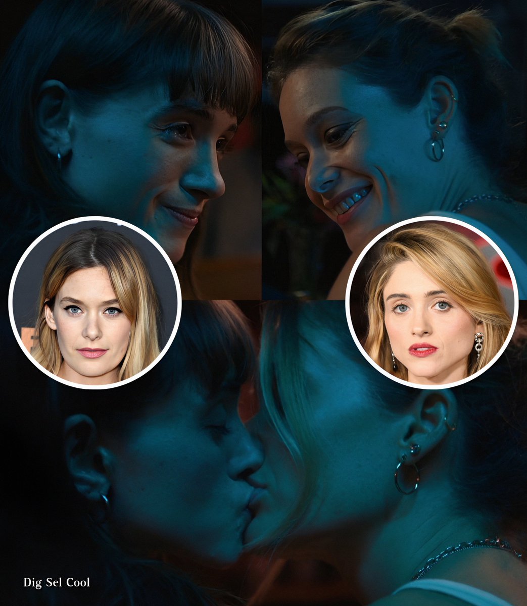 Digselcool's tweet photo. Natalia Dyer And Rachel Keller Kiss Scene Lesbians 

American 🇺🇲 
Movie Name 
Chestnut ( 2023 )
Actress Name 
Natalia Dyer 🇺🇲 - 2023 Age 28 Years 
Rachel Keller 🇺🇲 - 2023 Age 31 Years 

#NataliaDyer #RachelKeller #Chestnut #KissLesbians #HollywoodMovies https://t.co/nIh2zsNcL6