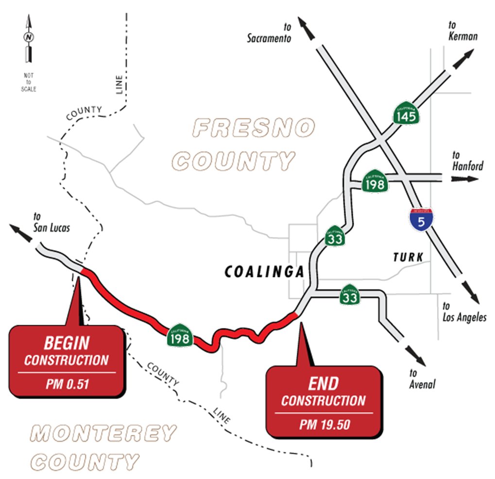 CaltransDist6's tweet photo. FRESNO COUNTY − The Department of Transportation, (Caltrans), in cooperation with Teichert Construction, announces the following schedule update in part of the Fresno 198 Culvert Rehabilitation Project in Fresno County.

The following will begin Sunday, August 9th: https://t.co/m5xeQsfJLj
