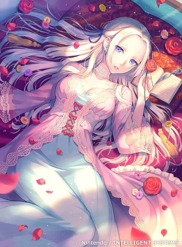 DailyEmperor's tweet photo. Beauty (Oficial Artwork for Fire emblem 0 cipher) https://t.co/3P83qMg1i3