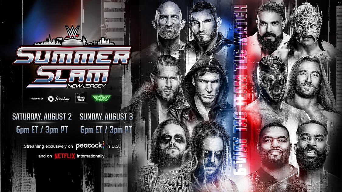AdamGoldberg28's tweet photo. 1 year ago today,

The series finale of WWE’s tag team division. https://t.co/EPN7X50quX