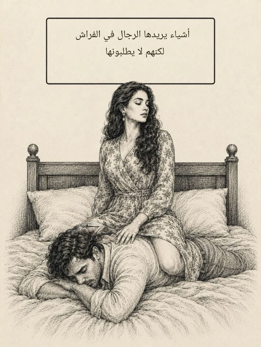 MOVIE7_'s tweet photo. أشياء يريدها الرجال في الفراش لكنهم لا يطلبونها https://t.co/Yplq5wn9A5