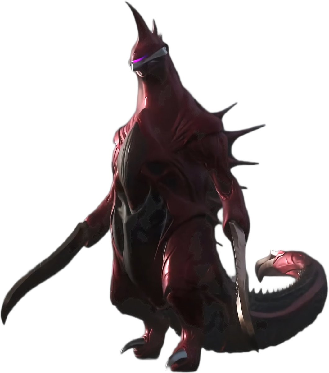 ShoVersus's tweet photo. I knew that look was familiar. Samus' Vi-O-La Suit reminds me a lot of Gigan Rex's design. I wonder if there was some inspiration taken there. It's such a cool look in my opinion though. https://t.co/8mB3qVpsY9