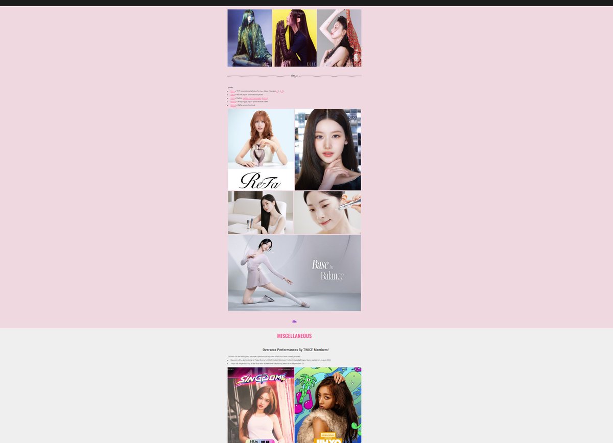Chuxwice's tweet photo. Weekly Twice News compilation 📰
📅 Ed.357
🔗 https://t.co/i8uD1wAatv
#TWICE #트와이스 #NAYEON #���연 #JEONGYEON #정연 #MOMO #모모 #SANA #사나 #JIHYO #지효 #MINA #미나 #DAHYUN #다현 #CHAEYOUNG #채영 #TZUYU #쯔위
#TwiceNews #TWICE2026 https://t.co/HDT5Z9pHLR