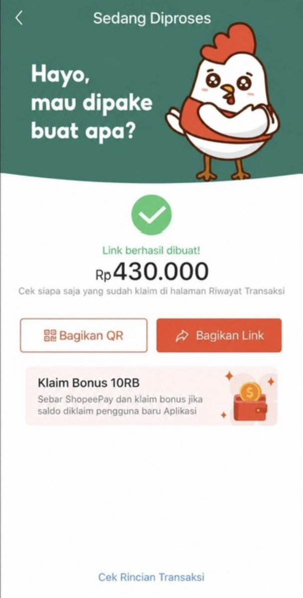 AngelaBonja's tweet photo. @dumbtrvck 💰 Dompet digitalmu siap diisi? Yuk rebut ShopeePay gratis!
https://t.co/b6mSzdc1Tf https://t.co/dkbA00IqKy