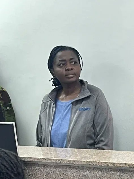 Informer_ke's tweet photo. Murder of Dr. Victoria Mutiso: Lawyer Angela Mulwa, co-accused held as DCI seeks 21-day detention https://t.co/S0R7wy2FSm Charity Ngilu Engineer Vybz Kartel Winnie Odinga #PrepareForTheMessiah #BeyondVision2030 Kaguchia Kamukunji Police Station @DCI_Kenya @LawSocietyofKe @ODPP_KE https://t.co/QpqJZ5YwX4