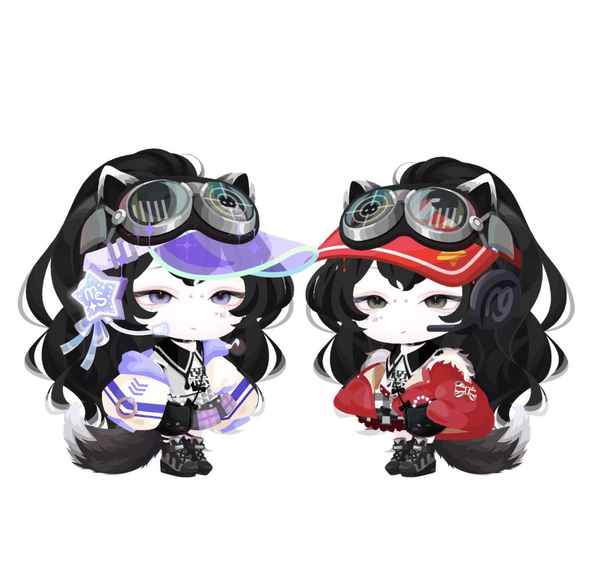melopan_14's tweet photo. イベントクエストの瞳で双子❤️💜 https://t.co/uKiKOajBoA
