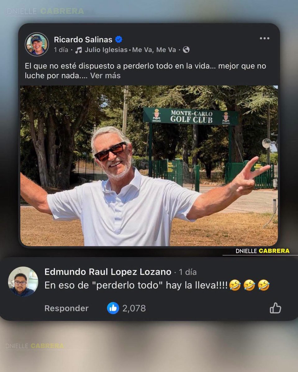 DnielleCabrera's tweet photo. Salinas Pliego dejó de responder comentarios en cuanto salió este 😂🤣😂🤣👇 https://t.co/tcc6nUXXim