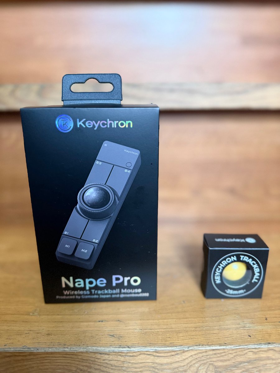 PocketSun_00's tweet photo. ギズモードと #Keychron の
クラウドファンディング企画の↓
#NapePro がこの前 届きました。 https://t.co/R0Vj9PS4HS
